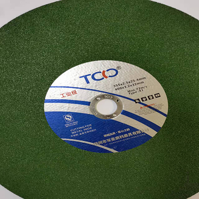 T27 72M/S 4 인치 그라인더는 Ss 재료 TCO 연마 디스크를 위한 휠을 잘랐습니다