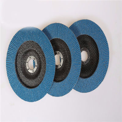 품질  AZ AO Stainless Steel Sanding Flap Discs 7 Inch Zirconia Flexible Round 공장