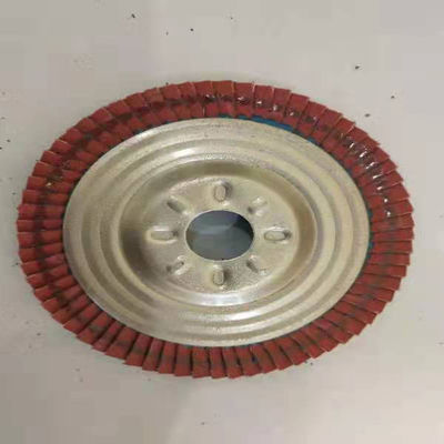 녹슬지 않는 강철 4.5 인치 소동 디스크에 모래를 뿌리는 산화 지르코늄 알루미나 120 Grit 양수차